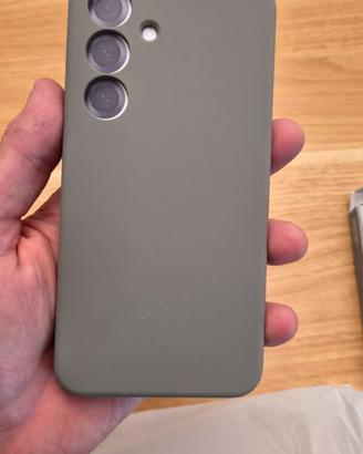 Cover e vetro temperato Samsung S24/S25
