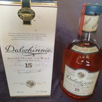 Dalwhinnie Single Highland Malt scotch whisky 15 y