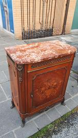 Mobile antico con piano in marmo 