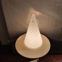 Lampada a cono di Murano