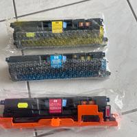Set 3 toner originali HP Q3961A-Q3962A-Q3963ANuovi