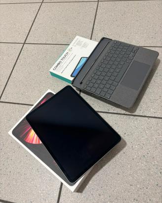 IPad Pro 11" M1 256GB WiFi + Logitech Combo Touch