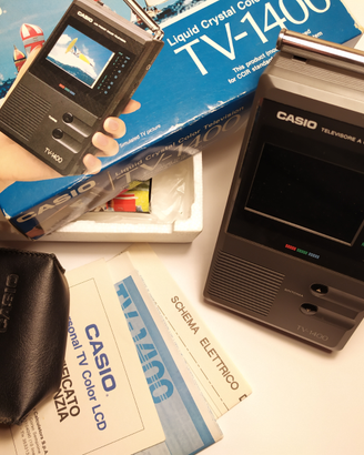 TV color CASIO TV-1400