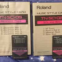 Style card Roland arranger  della mitica serie E