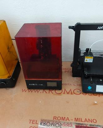 Elegoo Saturn + Anycubic Mercury +  Anycubic Mega 