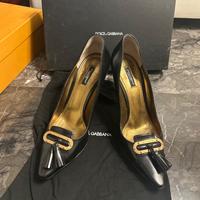 Décolleté pelle Dolce & Gabbana usate 39 donna