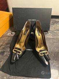 Décolleté pelle Dolce & Gabbana usate 39 donna