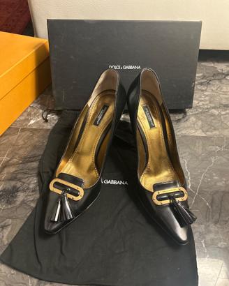 Décolleté pelle Dolce & Gabbana usate 39 donna