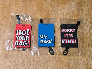 Tag da viaggio per valigia bagaglio borsa zaino