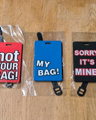 Tag da viaggio per valigia bagaglio borsa zaino