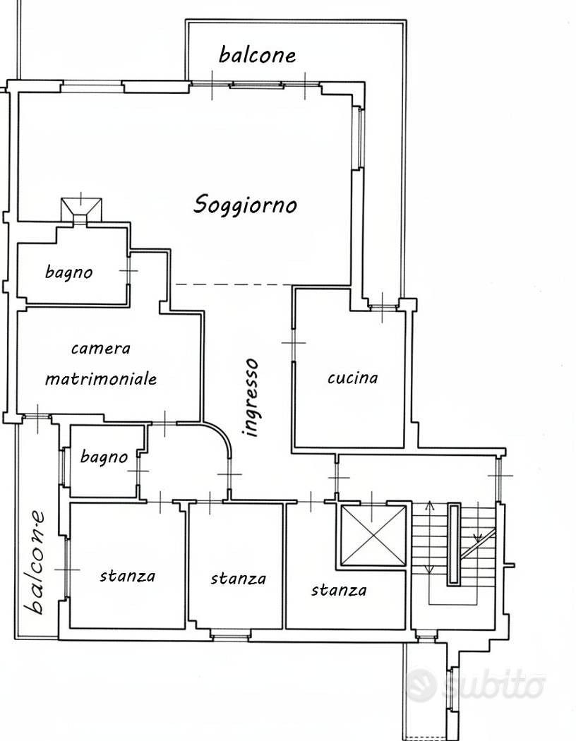 Appartamento – Trento, San Martino, Centro Storico - Piedicastello - Vista 2