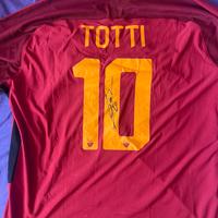 maglia totti autografata 2016-2017