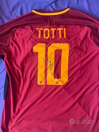 maglia totti autografata 2016-2017