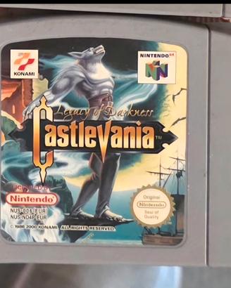 Castelvania legacy of darkenss N64