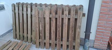 recinzione in legno 180x100