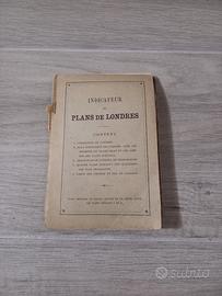 Cartine di Londra del 1899 vintage