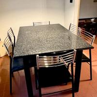 TAVOLO IN GRANITO ANNI ’80