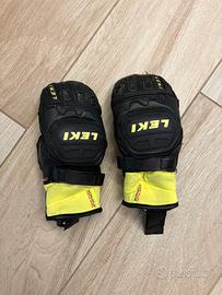 Guanti a moffola sci race bambino