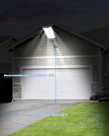 Lampione Solare LED Gefolly + Telecomando