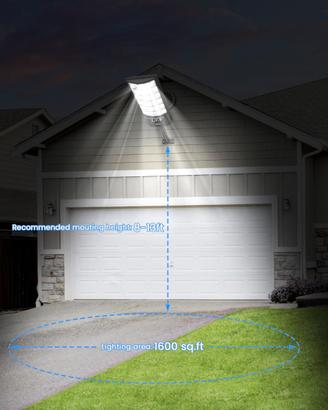 Lampione Solare LED Gefolly + Telecomando