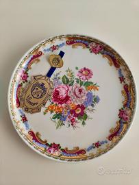 Piatto in porcellana vintage nuovo Depos T.Limoges