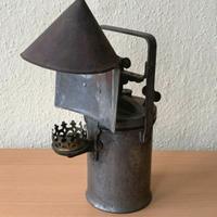 lampada a carburo da miniera