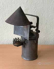 lampada a carburo da miniera