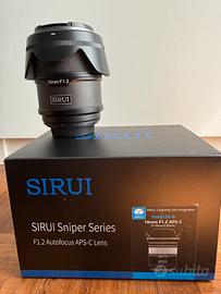 SIRUI Autofocus Sniper 16mm F1.2 per Fujifilm X