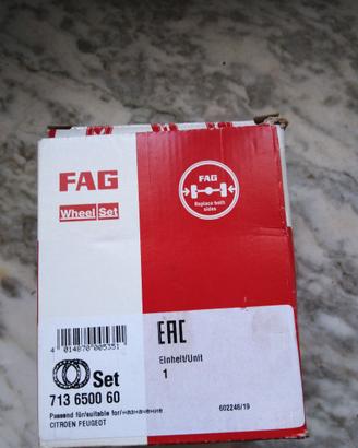 Cuscinetto posteriore nuovo MARCA FAG. Per Peugeot