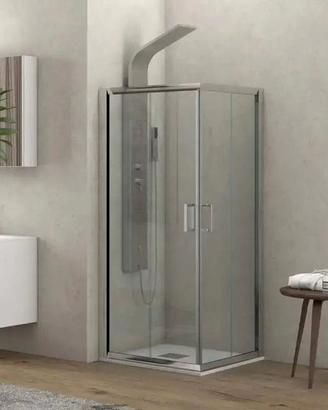 Karag Box Doccia Angolare/Centro parete - 2 ante