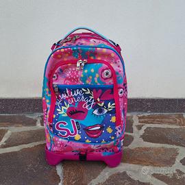 Zaino scuola c/ruote