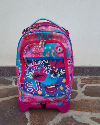 Zaino scuola c/ruote
