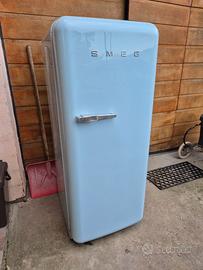 FRIGOR SMEG AZZURRO CONGELATORE ALTO 146