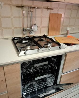 Cucina completa e salotto