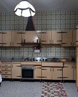 Cucina medioevale 5 metri Top in vero granito