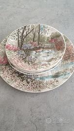 set piatti vintage Johnson Bros 