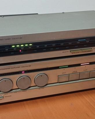 Amplificatore integrato + sintonizzatore KENWOOD