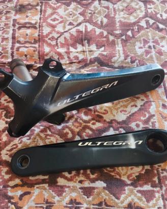 Guarnitura shimano Ultegra solo pedivelle R8000