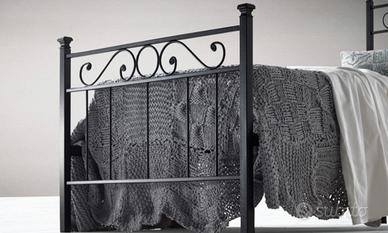 2 letti una piazza in ferro battuto