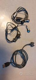 2 cuffie + 1  cavo dati sony ericsson K510i