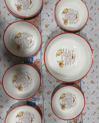 spaghettiera vintage 7 pezzi