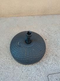 porta ombrellone in plastica 