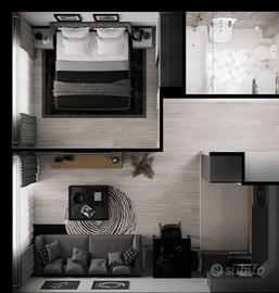 Arredato bilocale Cedrate