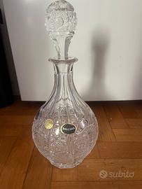 Caraffa in cristallo di Boemia
