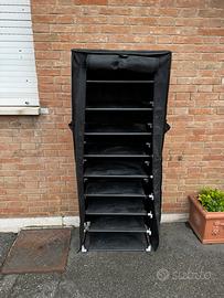 Scarpiera in stoffa per scarpe