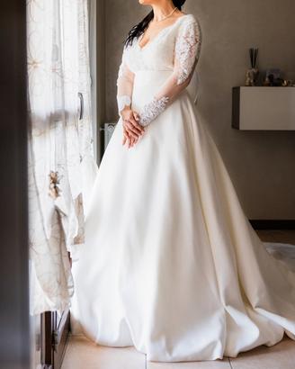 abito da sposa taglia 44 