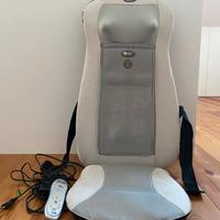 seduta poltrona massaggio shiatsu imetec