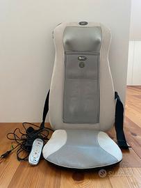 seduta poltrona massaggio shiatsu imetec