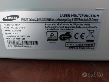 stampante fax samsung sf 765p