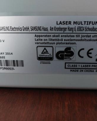 stampante fax samsung sf 765p